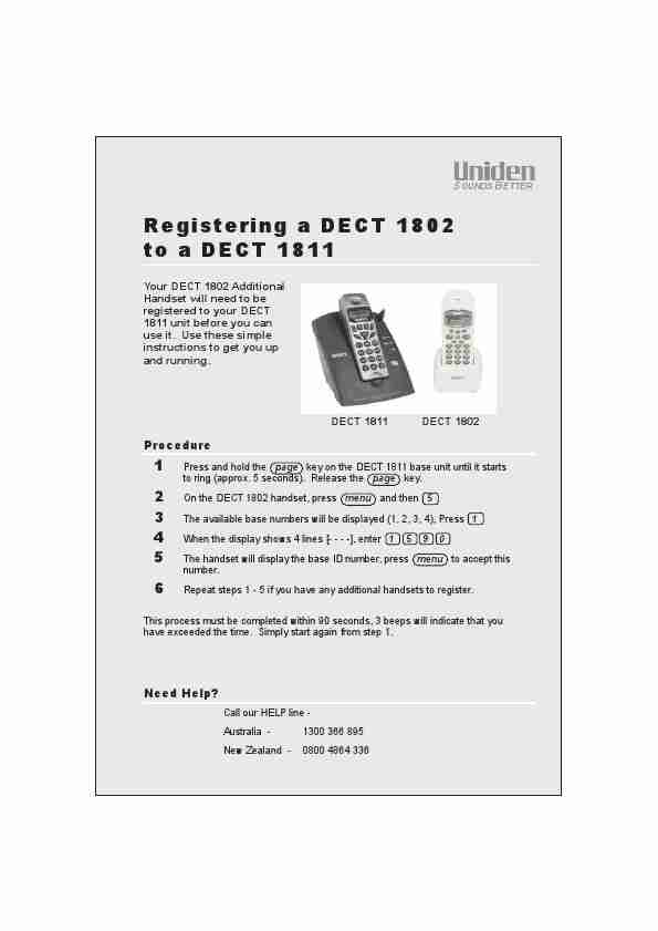 Uniden Cordless Telephone DECT 1802-page_pdf
